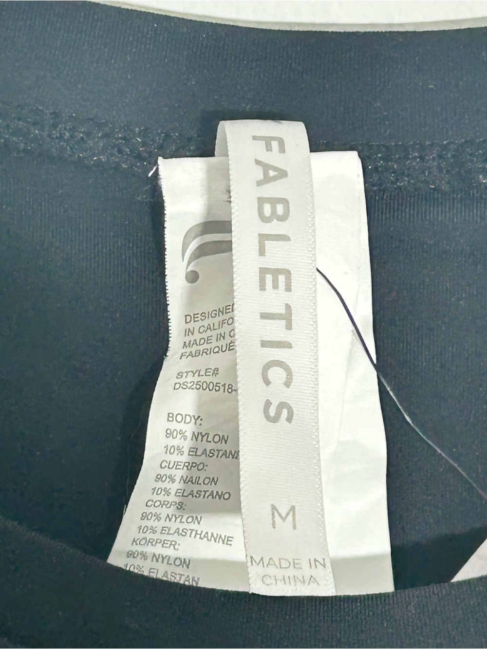 Fabletics NWT Black Short Sleeve Stretch Mini Dress Size M - Picture 2 of 11